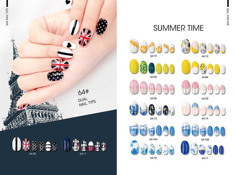 2. Floral Summer Oval Nail Design - wide 1