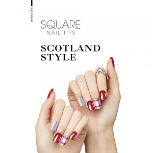 Good quality Builder Gel - SCOTLAND STYLE SQUARE NAIL TIPS – Rainbow