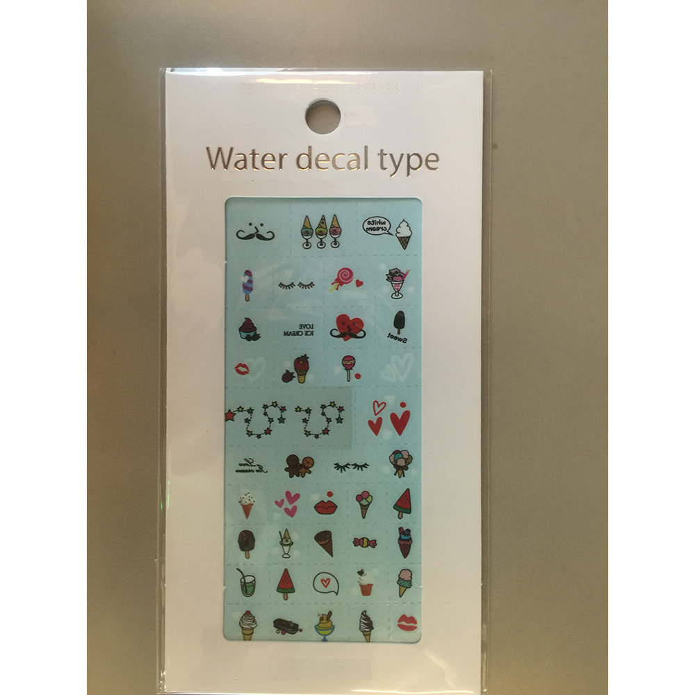 factory Outlets for Matte Silver Sticker - WATER DECO STICKER – Rainbow