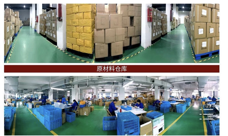 Warehouse and packaging workshop